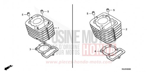 CYLINDRE CRF100F8 de 2008